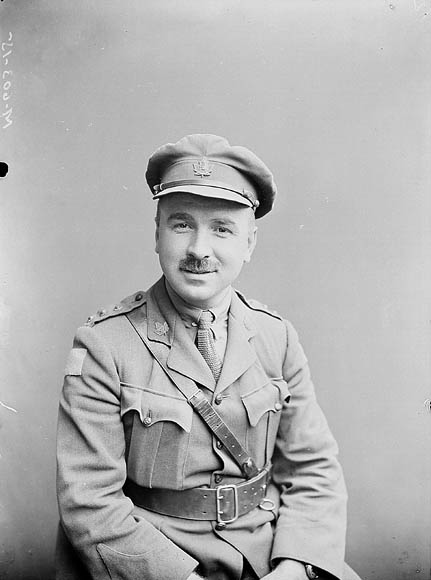 Photograph of Captain Mert Plunkett in uniform