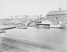 Le fort Garry, v. 1872