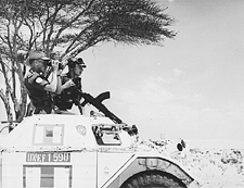 Canadian soldiers on Egypt-Israel Frontier, ca. 1956-1957(?), photographer unknown