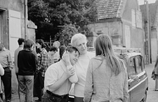 Pauline Vanier at "L'Arche", 1973, by John Reeves