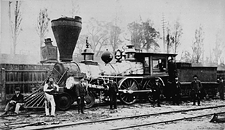 The "Toronto No. 2" locomotive, May 1853