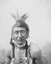"Chief Peepin," Maple Creek, Saskatchewan, 1904, by G. E. Fleming