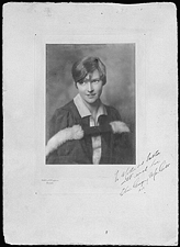 Elizabeth "Elsie" Gregory MacGill, 1927, graduation picture