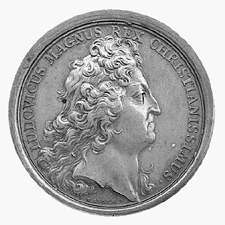 Medal of Louis XIV marking the Treaty of Utrecht, April 1713