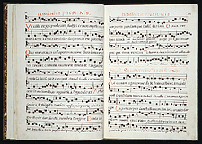 Gregorian chant manuscript, Sainte-Foy, ca. 1756-1791