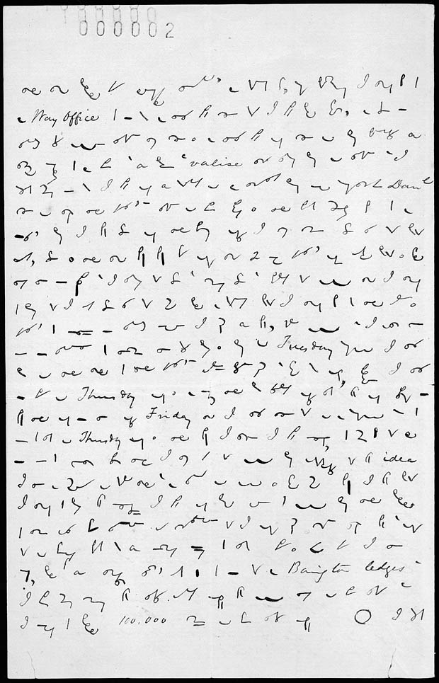 shorthand letters