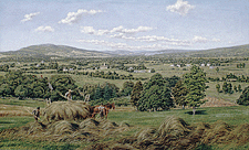 Harvesting Hay, Sussex, New Brunswick, ca. 1880, by William George Richardson Hind (1833-1889)