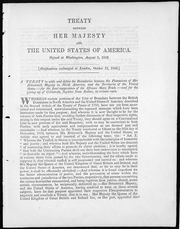 Traité Webster-Ashburton