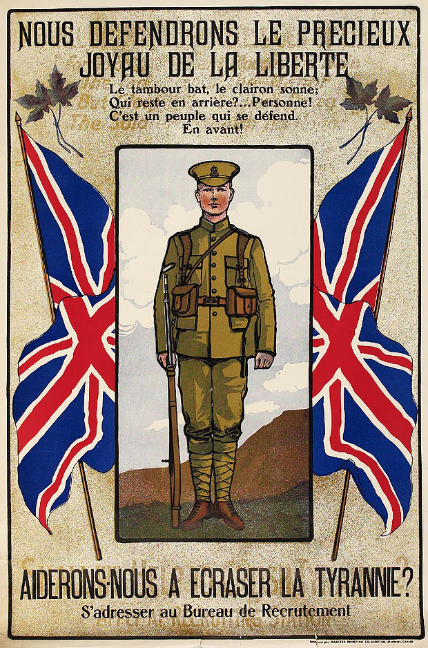 British First World War Posters. Canada and the First World War