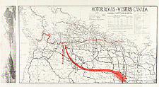 Motor roads in western Canada, v. 1928