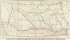 Concessions de terre de Canadian Pacific Railway au Manitoba et dans les Territoires du Nord-Ouest, v. 1882