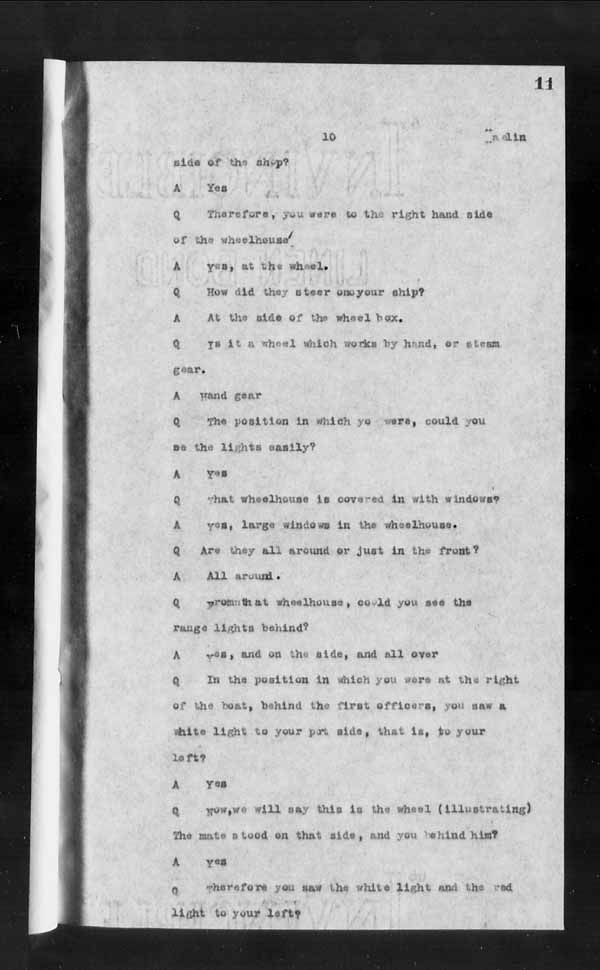 Wrecks, Casualties and Salvage - Formal Investigations - Collision Between S.S. HERO and CHIEFTAN III