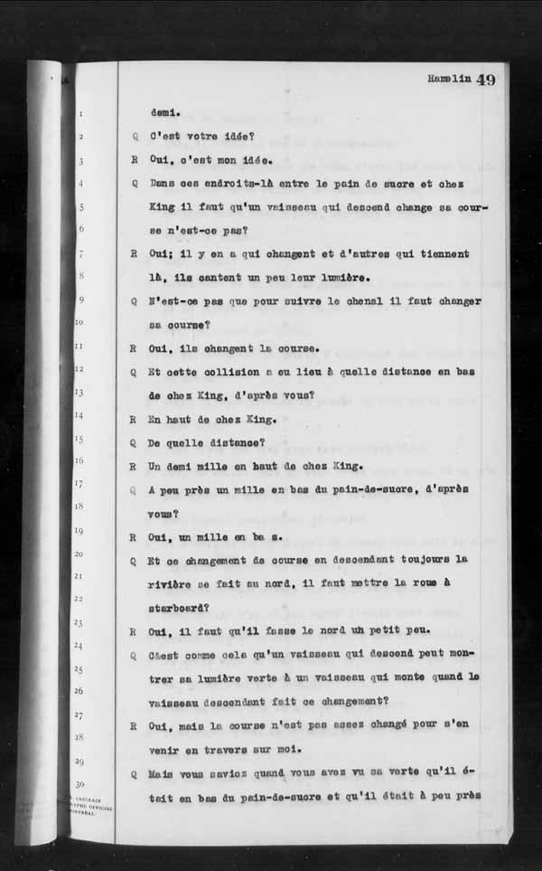 Wrecks, Casualties and Salvage - Formal Investigations - Collision Between S.S. HERO and CHIEFTAN III