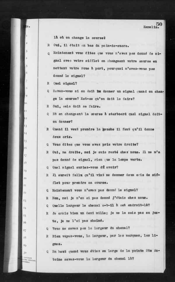 Wrecks, Casualties and Salvage - Formal Investigations - Collision Between S.S. HERO and CHIEFTAN III