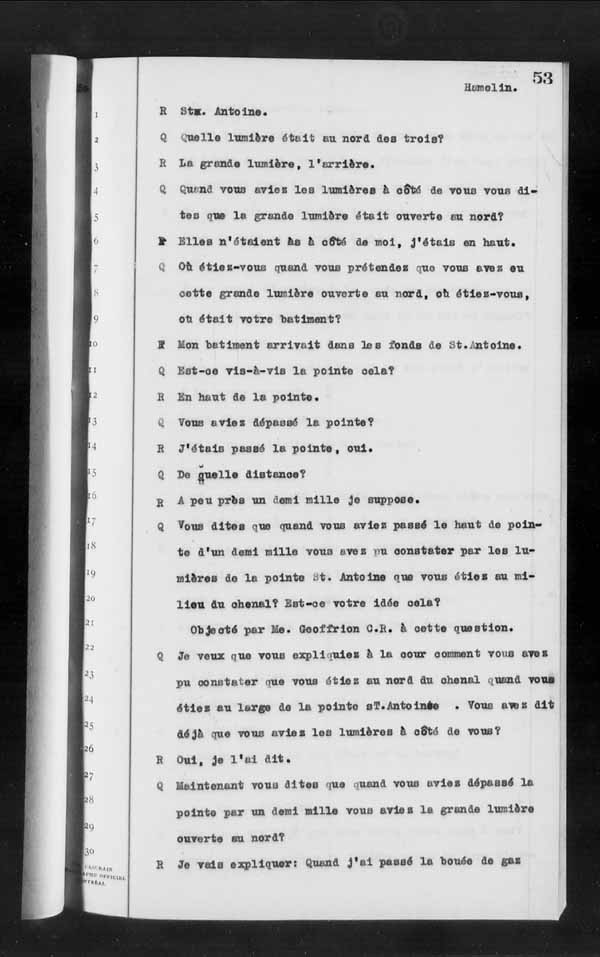 Wrecks, Casualties and Salvage - Formal Investigations - Collision Between S.S. HERO and CHIEFTAN III