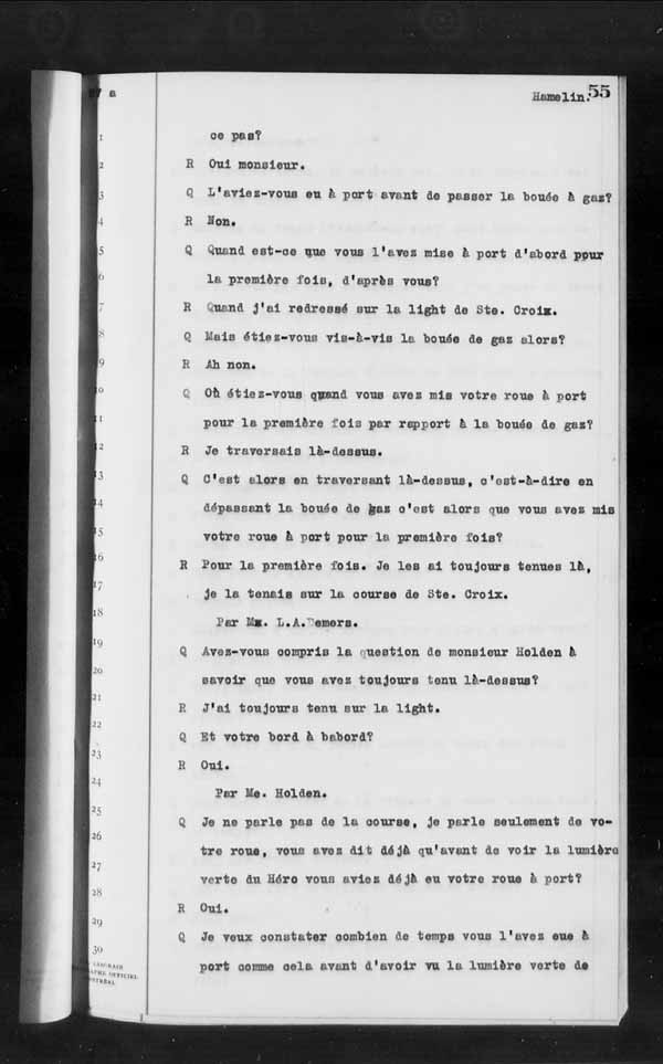 Wrecks, Casualties and Salvage - Formal Investigations - Collision Between S.S. HERO and CHIEFTAN III
