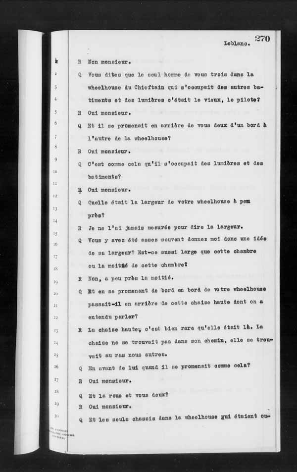 Wrecks, Casualties and Salvage - Formal Investigations - Collision Between S.S. HERO and CHIEFTAN III