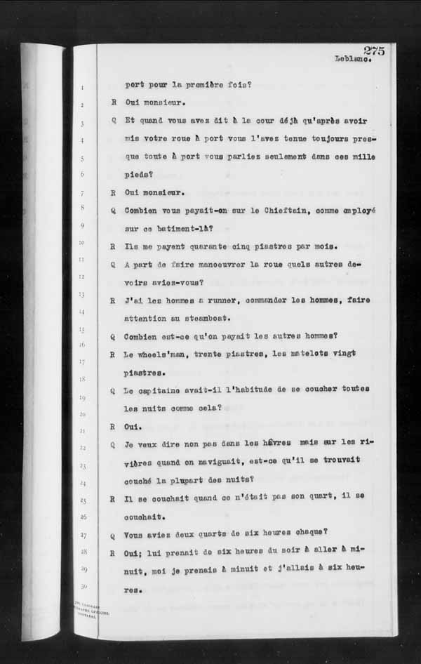 Wrecks, Casualties and Salvage - Formal Investigations - Collision Between S.S. HERO and CHIEFTAN III