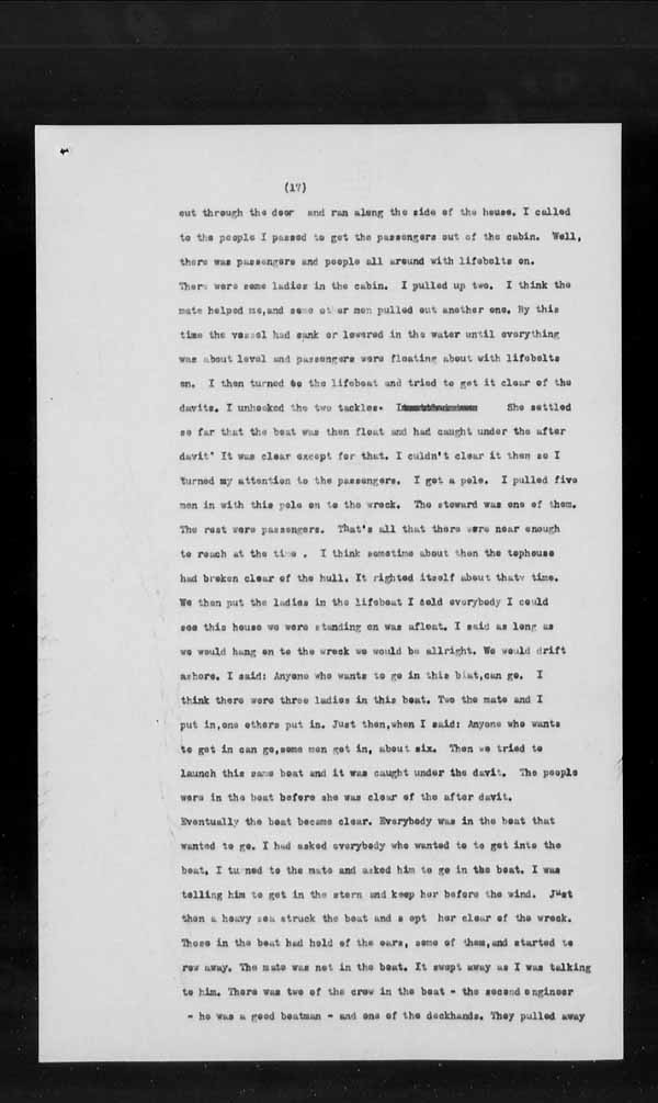 Wrecks, Casualties and Salvage - Formal Investigations - Collision Between S.S. IROQUOIS and NONAME