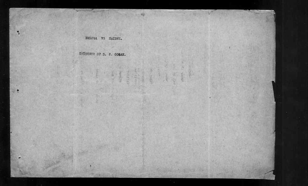 Wrecks, Casualties and Salvage - Formal Investigations - Collision Between S.S. BELUGA and INVERMORE