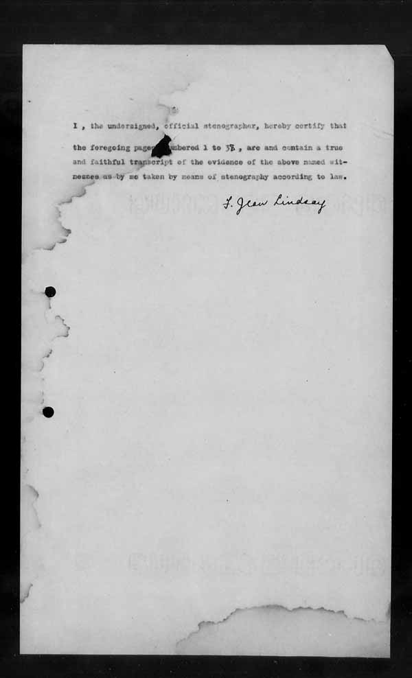 Wrecks, Casualties and Salvage - Formal Investigations - S.S. BEN CRUACHAN