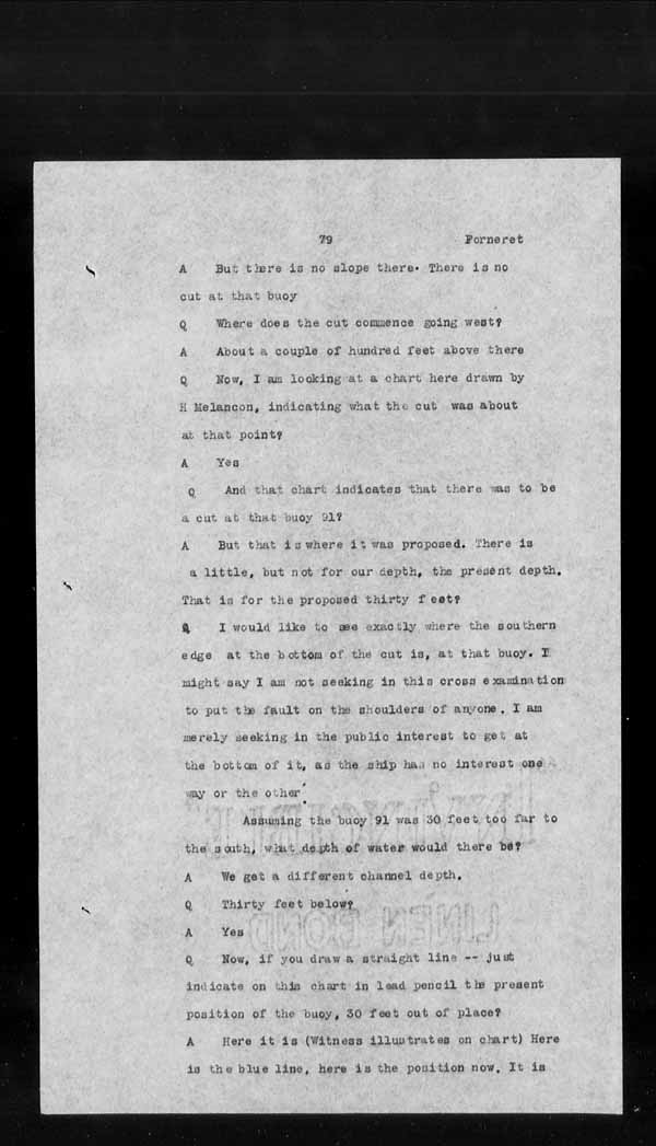 Wrecks, Casualties and Salvage - Formal Investigations - S.S. CROWN of CASTILE