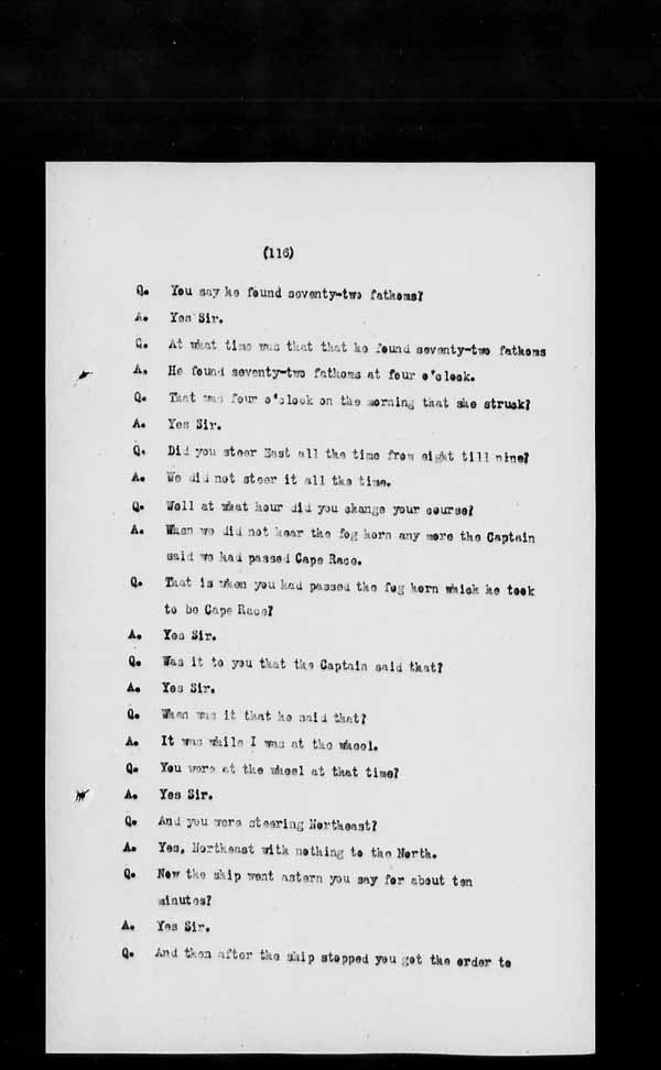 Wrecks, Casualties and Salvage - Formal Investigations - S.S. AMETHYST