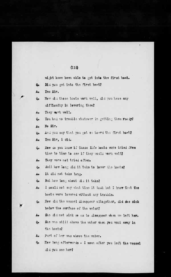 Wrecks, Casualties and Salvage - Formal Investigations - S.S. AMETHYST