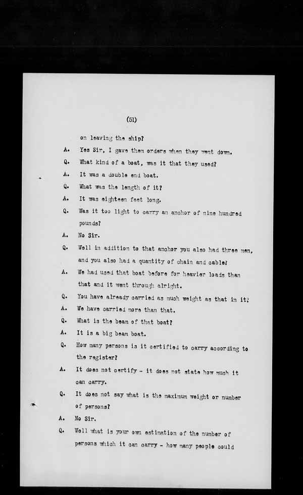 Wrecks, Casualties and Salvage - Formal Investigations - S.S. CAMBODIA