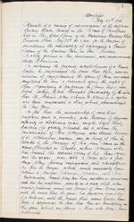 Page 1 du registre des procès-verbaux du Granite Club, 1924