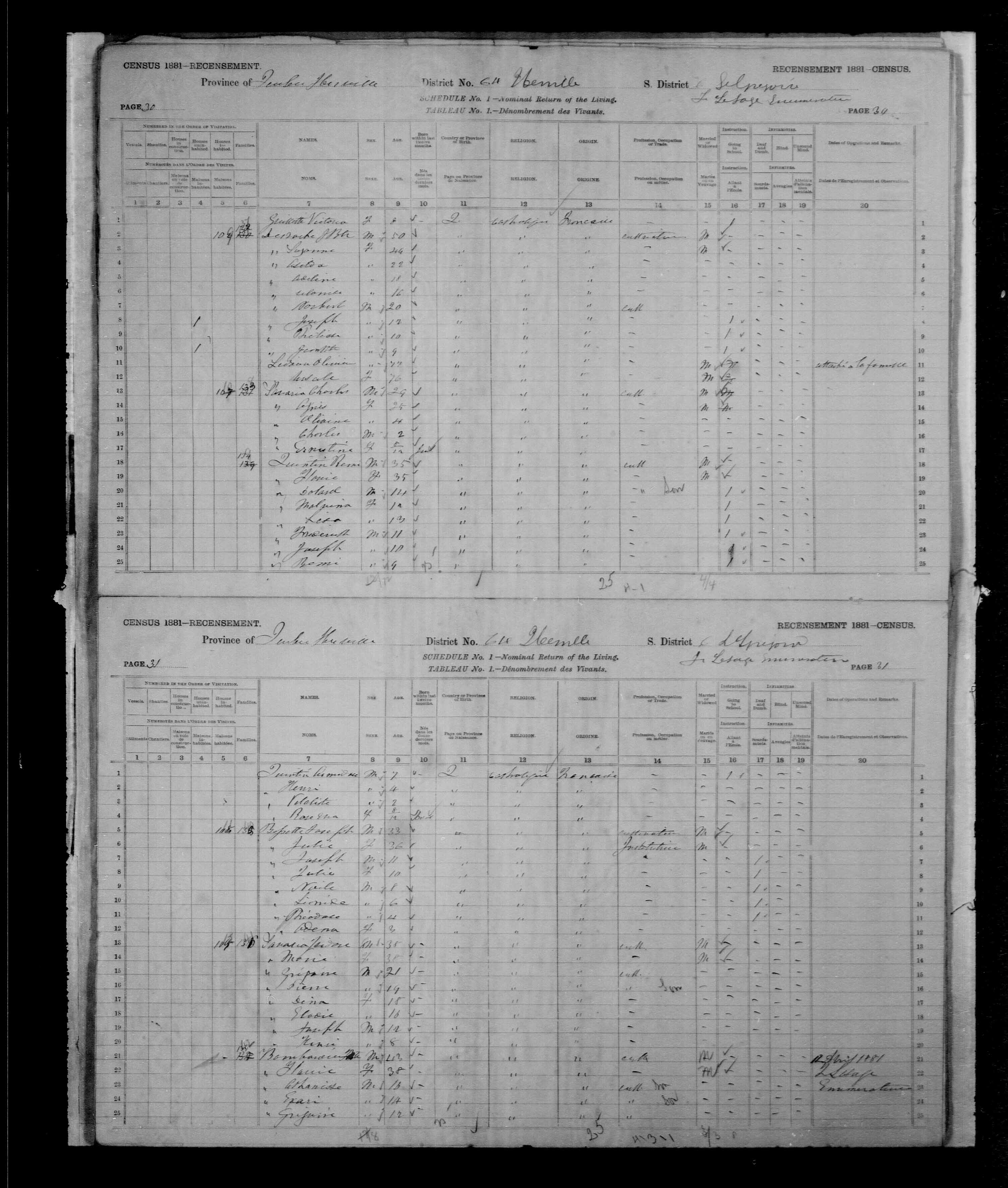 Jean Baptiste Desroche (abt.1831-) | WikiTree FREE Family Tree