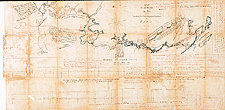 Carte destinée à accompagner le rapport de l'expédition canadienne à la rivière Rouge, 1861