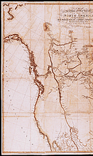 A Map Exhibiting all the New Discoveries in the Interior Parts of North America by A. Arrowsmith, 1802