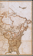 A Map Exhibiting all the New Discoveries in the Interior Parts of North America by A. Arrowsmith, 1802