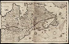 Nouvelle-France, 1632, par Samuel de Champlain