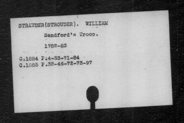Titre : Archives militaires et navales britanniques (RG 8, srie C) - INDEX SEULEMENT - N d'enregistrement Mikan : 105012 - Microforme : c-11862