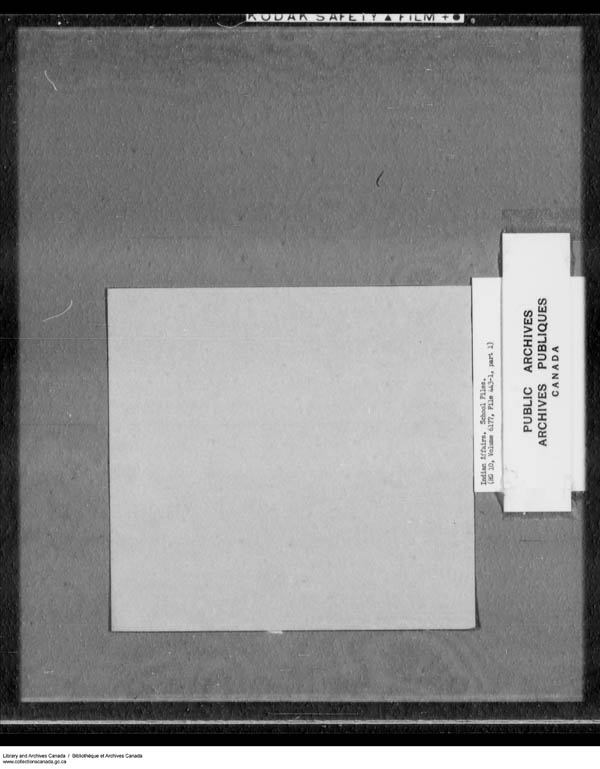 Title: School Files Series - 1879-1953 (RG10) - Mikan Number: 157505 - Microform: c-7914