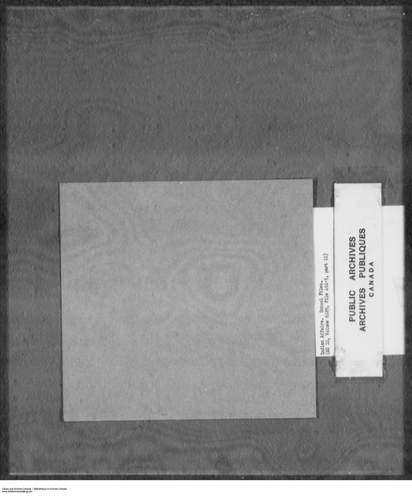 Title: School Files Series - 1879-1953 (RG10) - Mikan Number: 157505 - Microform: c-7925
