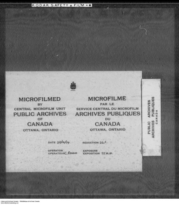 Title: School Files Series - 1879-1953 (RG10) - Mikan Number: 157505 - Microform: c-7926
