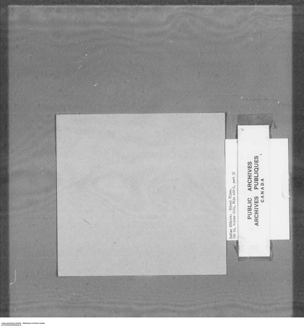 Title: School Files Series - 1879-1953 (RG10) - Mikan Number: 157505 - Microform: c-7927