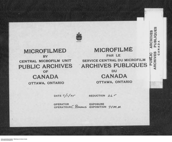 Title: School Files Series - 1879-1953 (RG10) - Mikan Number: 157505 - Microform: c-7931