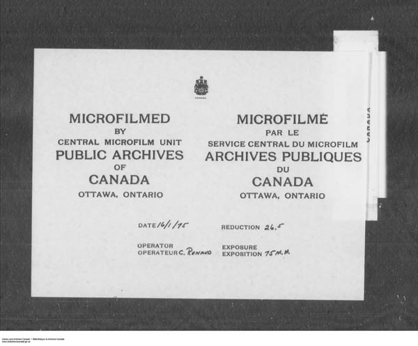 Title: School Files Series - 1879-1953 (RG10) - Mikan Number: 157505 - Microform: c-7932