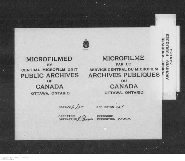 Title: School Files Series - 1879-1953 (RG10) - Mikan Number: 157505 - Microform: c-7934