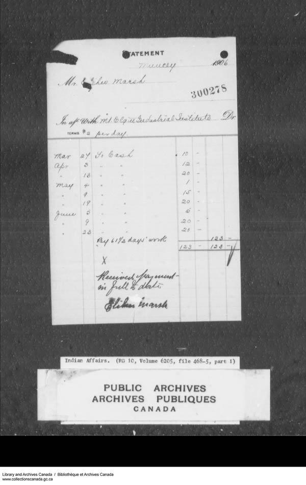 Title: School Files Series - 1879-1953 (RG10) - Mikan Number: 157505 - Microform: c-7937