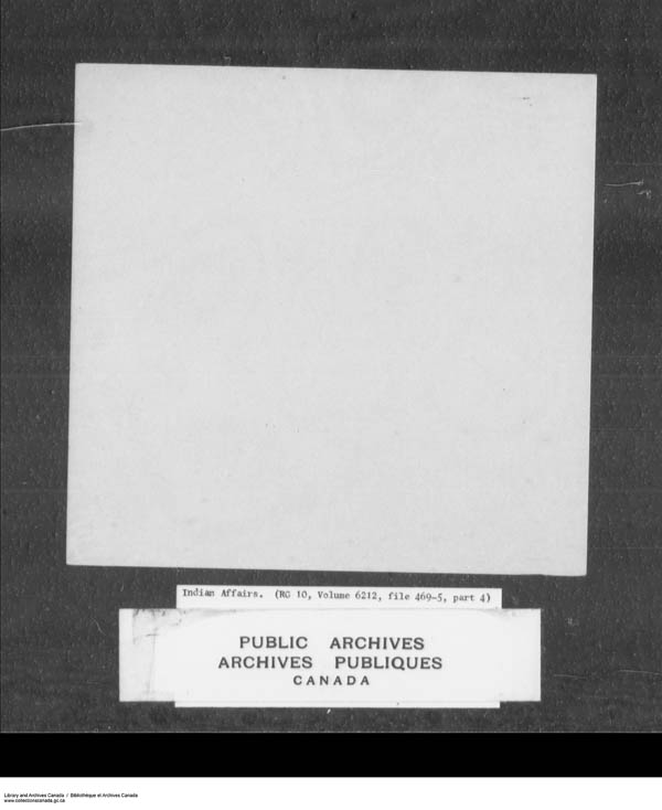 Title: School Files Series - 1879-1953 (RG10) - Mikan Number: 157505 - Microform: c-7938