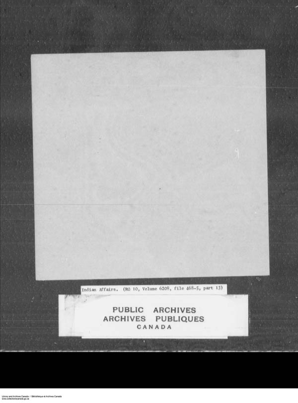 Title: School Files Series - 1879-1953 (RG10) - Mikan Number: 157505 - Microform: c-7940