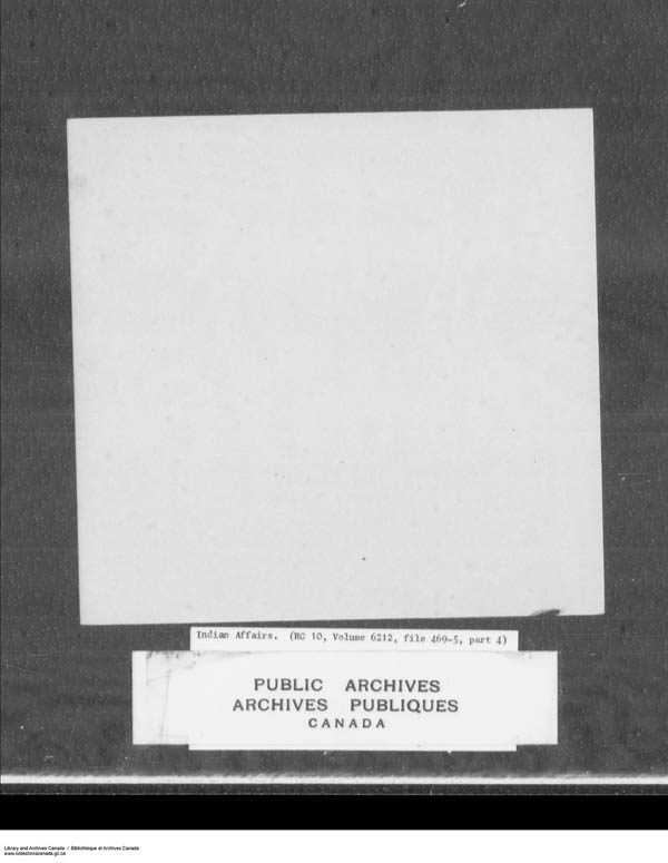 Title: School Files Series - 1879-1953 (RG10) - Mikan Number: 157505 - Microform: c-7941