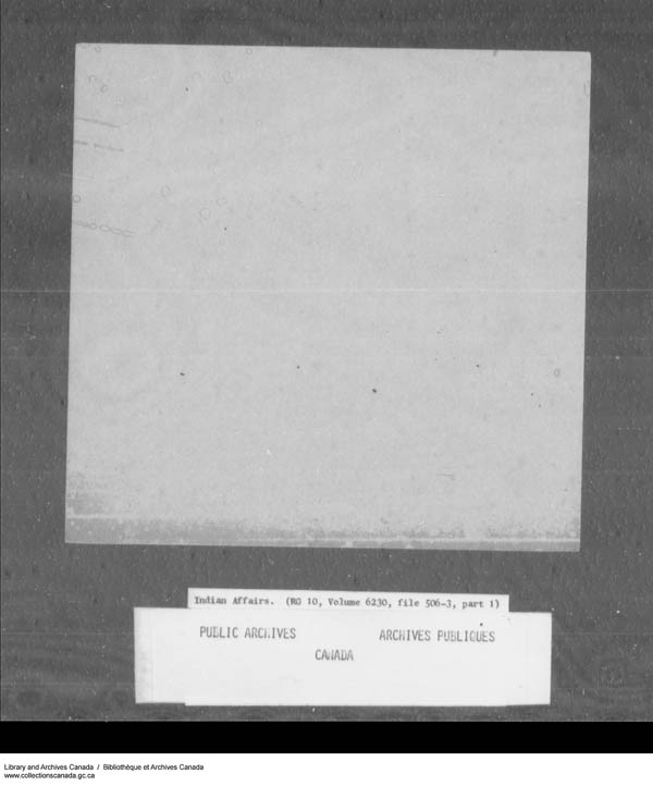 Title: School Files Series - 1879-1953 (RG10) - Mikan Number: 157505 - Microform: c-7955