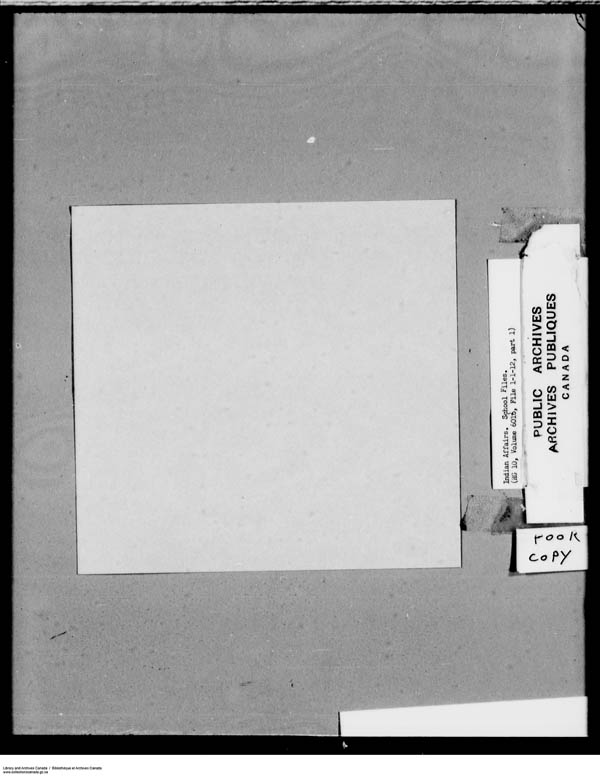 Title: School Files Series - 1879-1953 (RG10) - Mikan Number: 157505 - Microform: c-8142