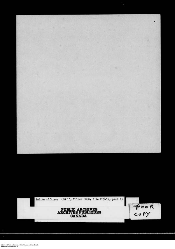 Title: School Files Series - 1879-1953 (RG10) - Mikan Number: 157505 - Microform: c-8162